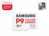 Samsung 512GB micro SD Card P9 Express UHS-I Read 65K IOPS, UHS-I 2K IOPS - Write 52K IOPS, UHS-I 2K IOPS Class 10 U3 V30 A1