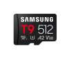 Samsung 512GB micro SD Card T9 UHS-I Read 200MB/s - Write 130MB/s Class 10 U3 V30 A2 with USB Reader