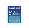 Samsung 512GB SD Card PRO Plus, UHS-I, Class10, Read 180MB/s - Write 130MB/s