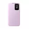 Samsung A55 Smart View Wallet Case Lavender