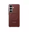 Samsung S26 Carbon Magnet Case Coral Red