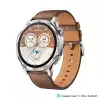 Смартчасовник Huawei Watch GT5 Vili-B19L, 1.43", Amoled 466x466 PPI 326, BT5.2 BLE/BR/EDR, 5ATM, 524mAh, Screenshot sharing, support message input, message notifications, Battery life up to 14 days, Compatible with iOS and Android devices, Brown Leather