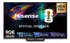 Телевизор Hisense 75" UR8S, 4K Ultra HD 3840x2160, RGB Mini Led , DLED, Quantum Dot, 180Hz, IPS, HDR 10+, HLG, Dolby Vision IQ, Dolby Atmos, Smart TV,Light Sensor,WiFi 6eGHz, WiFi Direct, BT,2x10 W + 20 W + 2x5 W, Anyview Cast, 4xHDMI, 2xUSB, LAN, CI+, DVB-T2/C/S2