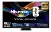 Телевизор Hisense 75" UR9S, 4K Ultra HD 3840x2160, RGB Mini Led , DLED, Quantum Dot, 180Hz, IPS, HDR 10+, HLG, Dolby Vision IQ, Dolby Atmos, Smart TV,Light Sensor,WiFi 6eGHz, WiFi Direct, BT,2x15 W + 2x10 W + 20 W + 2x10W, Anyview Cast, 3xHDMI, 2xUSB, LAN, CI+