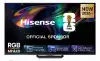 Телевизор Hisense 85" UR8S, 4K Ultra HD 3840x2160, RGB Mini Led , DLED, Quantum Dot, 180Hz, IPS, HDR 10+, HLG, Dolby Vision IQ, Dolby Atmos, Smart TV,Light Sensor,WiFi 6eGHz, WiFi Direct, BT,2x10 W + 20 W + 2x5 W, Anyview Cast, 4xHDMI, 2xUSB, LAN, CI+, DVB-T2/C/S2