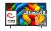 Телевизор LG 50NANO80A3B, 50" 4K HDR Smart Nano Cell TV, 3840x2160, DVB-T2/C/S2, AI Alpha 7, HDR 10 PRO, webOS 25, ThinQ AI, VRR, ALLM, HGiG, WiFi, Clear Voice, AI Upscaling, Bluetooth, Hdmi e-ARC , CI, LAN, AirPlay2, Chromecast, 2 Pole stand, Black