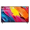 Телевизор LG 65QNED70A6A, 65" 4K QNED HDR Smart TV, 3840x2160, DVB-T2/C/S2, Alpha 7 AI Processor, HDR10 / HLG, webOS 25 ThinQ, VRR / ALLM / HGiG, 4K Upscaling, WiFi 5, Voice ID, Bluetooth 5.0, AirPlay 2, LAN, CI, HDMI, SPDIF, Google Cast, 2 pole Stand