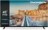 Телевизор Thomson 40" FHD Google TV; 1920 x 1080 (FHD), DLED, 60 Hz, HDR10, Dolby Audio, Google Cast, DVB-T/T2/C/S/S2, Wi-Fi, Bluetooth, LAN, HDMI 3 (1.4), USB 2 (2.0), Hotel mode, Side Feet, Black