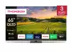 Телевизор Thomson 65" QLED Google TV; 3840 x 2160 (4K UHD), 4000:1, QLED, 60 Hz, DVB-T/T2/C/S/S2, HDR10, Wi-Fi, Bluetooth, LAN, HDMI 2 (2.0) + 2 (2.1), USB 2 (2.0) + 1 (3.0),Central Swivel Stand, Dark gray