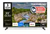 Телевизор Thomson FHD TV 32"; Google TV; 1920 x 1080 (FHD), QLED, 60 Hz, HDR10, Dolby Audio, DVB-T/T2/C/S/S2, Wi-Fi, Bluetooth, LAN, HDMI 3 (1.4), USB 2 (2.0), S/PDIF 1x optical, AV IN,  12 Volt adapter included (12V/4A), Hotel mode, Adjustable Side Feet, Grey