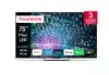 Телевизор Thomson Smart MiniLED TV 75"; Google TV; 3840 x 2160 (4K UHD), 1500000:1, LED, 144 Hz, DVB-T/T2/C/S/S2, HDR10, Wi-Fi, Bluetooth, LAN, HDMI 4 (2.1), USB 2 (2.0) + 1 (3.0), Central Stand, Black