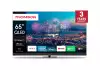 Телевизор Thomson Smart QLED Plus TV 65"; Google TV; 3840 x 2160 (4K UHD), QLED, 4000:1, 60 Hz, DVB-T/T2/C/S/S2, HDR10, Wi-Fi, Bluetooth, LAN, HDMI 2 (2.0) + 2 (2.1), USB 2 (2.0) + 1 (3.0),Built-in Front Speakers, Central Swivel Stand, Black