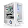 Thermaltake Ceres 350 White + Thermaltake TH360 V2 Ultra EX ARGB Sync CPU Liquid Cooler Snow Edition