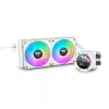 Thermaltake TH240 V2 Ultra EX ARGB Sync CPU Liquid Cooler Snow Edition