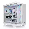 Thermaltake View 380 XL TG ARGB Snow + Thermaltake CT120 EX Reverse ARGB Sync PC Cooling Fan 3 Pack Magnetic Connect White