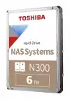 Toshiba N300 6TB ( 3.5", 256MB, 7200 RPM, SATA 6Gb/s )