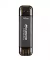 Transcend 128GB, External SSD, ESD310C, USB 10Gbps, Type C/A , Black