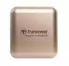 Transcend 1TB, External SSD, ESD420G, USB 20Gbps, Type C, Magsafe, Champagne Gold