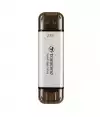 Transcend 2TB, External SSD, ESD310S, USB 10Gbps, Type C/A, Silver