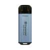 Transcend 512GB, USB External SSD, ESD300C, USB 10Gbps, Type C, Sky Blue
