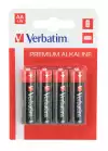 Verbatim ALKALINE BATTERY AA 4 PACK (HANGCARD)
