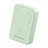 Verbatim Charge "n" Go Essentials Power Bank Magnetic Wireless 20000mAh Green