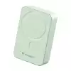 Verbatim Charge "n" Go Essentials Power Bank Magnetic Wireless 20000mAh Green