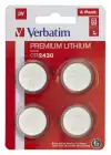 Verbatim LITHIUM BATTERY CR2430 3V 4 PACK
