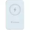 Verbatim MCP-5BE Power Pack 5000 mAh with UBS-C PD 20W / Magnetic Wireless Charging 15W Blue