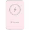 Verbatim MCP-5PK Power Pack 5000 mAh with UBS-C PD 20W / Magnetic Wireless Charging 15W Pink