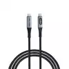 Verbatim Sync & Charge USB-C to USB-C 240W 40 Gbps Display 120 cm