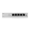 ZyXEL GS1200-5HP v3, 5 Port Gigabit PoE+ webmanaged Desktop Switch, 4x PoE, 68 Watt