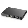 ZyXEL GS1900-24, 24-port GbE L2, 12 Port PoE Smart Switch, rackmount, 130 Watt