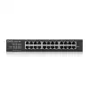 ZyXEL GS1915-24E, 24-port GbE Smart hybrid mode Switch, standalone or NebulaFlex Cloud, rackmount, fanless