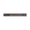 ZyXEL XMG1915-10EP, 8-port 2.5GbE, 2 SFP+, 8 x PoE++ 130W Smart Switch, hybird mode, standalone or NebulaFlex Cloud