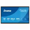 Дисплей IIYAMA TE8615A-B2AG, 85.6 inch IPS panel, Google EDLA, AG, 3840x2160, 550cd/m2, 1200:1, 8ms, DeepContrast-IR++, 2x HDMI, DP, USB-C, RS232c, LAN, 4x USB, USB-C out, HDMI out, Mic, Speakers, OPS slot, Android 14, WiFi, BT, Octa Core, Black