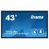 Дисплей IIYAMA TF4339AS-B1AG 42.5" Open-Frame, IPS, Anti-Glare, 3840x2160, Bonded PCAP, 500 cd/m2, 1200:1, 8ms, 2xHDMI, DisplayPort, RS232C, RJ45 (LAN), Speakers, 3x USB 2.0, Android 11 OS, Octa Core CPU, 4GB RAM, 32 GB Storage, 24/7, iiSignage2