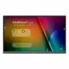 Дисплей ViewSonic IFP6550-5F, 65", IPS Panel, Ultra Fine touch technology, AG, 7H, 4K UHD 3840x2160, 400 cd/m2, 1200:1, 5000:1, ARM Cortex-A73*4 + A53*4, 8GB, 64GB, 3x HDMI, 6x USB, USB-C, RS232, LAN, HDMI Out, SPDIF, OPS, WiFi Slot, Android 11, Speakers, Top Camera Plate, Black