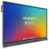 Дисплей ViewSonic IFP6553, 65", TFT LED Panel, Ultra Fine touch technology, 16:9, AG, UHD 3840x2160, 450cd/m2, 5000:1, 6.5ms, Octa-Core CPU, 8GB + 8GB, 128GB, NFC and SSO sign-in, Android 14 OS, VGA, 4x HDMI, DP, RS232, 4x USB-C, 5x USB, LAN, HDMI Out, Speakers, Android 14, OPS slot, Black