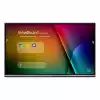Дисплей ViewSonic IFP7550-5F, 75", IPS Panel, Ultra Fine touch technology, AG, 7H, 4K UHD 3840x2160, 400 cd/m2, 1200:1, 5000:1, ARM Cortex-A73*4 + A53*4, 8GB, 64GB, 3x HDMI, 6x USB, USB-C, RS232, LAN, SPDIF, HDMI Out, Android 11, OPS, WiFi Slot, Speakers, VESA, Top Camera Plate, Black