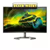 Гейминг монитор Philips 32M1C5500VL/00 31.5 inch VA Panel WLED, Curved 1500R, 16:9, 2560x1440 QHD, 1ms, 165Hz, 250cd/m2, 3000:1, Mega Infinity DCR, Anti Glare, 3H, HDR 10, SmartImage game, Low Input Lag, 2x HDMI, DisplayPort, Audio Out, Tilt, VESA 100, Black