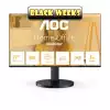 Монитор AOC 27B3HA2, 27" IPS WLED panel, Anti-Glare, 16:9, FHD 1920x1080, 1ms, 100Hz, 250cd/m2, 1300:1, 20M:1, HDR, Flicker Free, Ultra Narrow, sRGB, BT 709, VGA, HDMI, Audio Out, Speakers, Tilt, VESA 100, Black