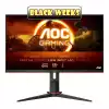 Монитор AOC 27G2ZN3/BK, 27", Gaming monitor, VA WLED, 16:9, FHD 1920x1080, 0.5ms, 280Hz, 300cd/m2, 4000:1, Adaptive Sync, Flicker Free, Low Blue Light, 2x HDMI, DisplayPort, Audio Out, HAS, Swivel, Tilt, Pivot, VESA 100, Black