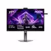 Монитор AOC AG276QSG2, 27 inch Fast IPS, AG, QHD 2560x1440, 450cd/m2, 1000:1, 360Hz, 0.3ms, G-SYNC Compatible, HDR 10, Anti Blue Light, 3x HDMI, DP, 3x USB, Speakers, Audio out, HAS, Swivel, Tilt, Pivot, VESA, Black