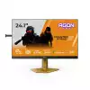 Монитор AOC CS24A, 24.1 inch Ultra-Fast TN eSports, AG, FHD 1920x1080, 500cd/m2, 1000:1, 610Hz, 0.3ms, G-SYNC Compatible, HDR400, 2x HDMI, DP, 4x USB, Audio out, HAS, Swivel, Tilt, Pivot, VESA, Black/Gold