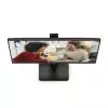 Монитор AOC Q27E3UMF, 27", WLED VA Panel, 2560x1440, 16:9, 4ms, 300 cd/m2, 4000:1, 20M:1, Anti Glare, 3H, 3-sided frameless, Flicker-free, Low blue light, AdaptiveSync, HDMI, DisplayPort, 2x USB 3.2, Speakers, HAS, Swivel, Tilt, Pivot, VESA 100, Black