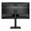 Монитор AOC Q27E4CV, 27", IPS panel, AG, 16:9, QHD 2560x1440, 350 cd/m2, 1500:1, 20M:1, 120Hz, 4ms, 3H, 4 side like, Flicker- free, Eye Comfort, Adaptive Sync, HDR mode, USB-C, HDMI, DP, 4x USB, DP out, LAN, Audio out, PD 90W, Speakers, HAS, Swivel, Tilt, Pivot, VESA 100, Black