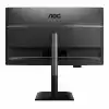 Монитор AOC Q27P4U, 27" IPS WLED panel, AG, 16:9, QHD 2560x1440, 350cd/m2, 1500:1, 50M:1, 120Hz, 4ms, HDR mode, Adaptive Sync, Flicker Free, Anti Blue Light, sRGB, Pop-out USB Hub, 2x HDMI, DP, USB-C, 3x USB, Audio out, Speakers, HAS, Swivel, Tilt, Pivot, VESA 100, Energy class C, Black