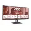 Монитор AOC U34E2M, 34 inch VA panel, AG, WQHD 3440x1440, 21:9, 100Hz, 4ms, 300 cd/m2, 4000:1, 20M:1, HDR 10, PbP, PiP, 2x HDMI, DP, Audio out, Swivel, Tilt, VESA 100, Black