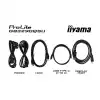 Монитор IIYAMA GB3290QSU-B1, 31.5" Gaming monitor, IPS panel, QHD 2560x1440, 400cd/m2, 1000:1, 80M:1, 240Hz, 1ms, HDR, FreeSync Premium, Flicker free, 2x HDMI, DP, 2x USB-C, 2x USB, Audio out, Speakers, HAS, Swivel, Tilt, VESA 100, Black